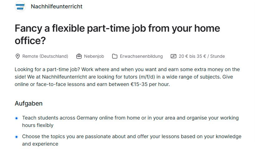 Trabajo en Alemania: Si hablas español, trabaja home office con sueldo de 35 euros la hora; no piden experiencia