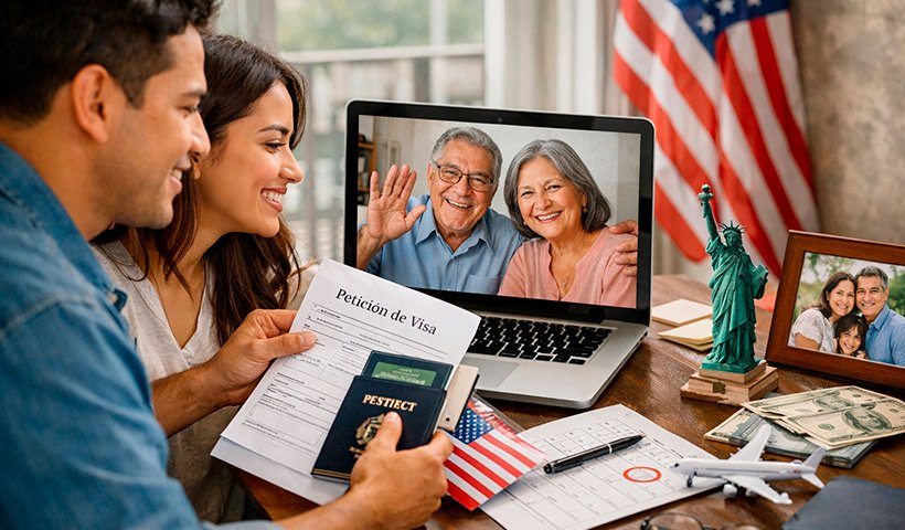 Así pueden muchos latinos iniciar el proceso para traer a sus padres a Estados Unidos